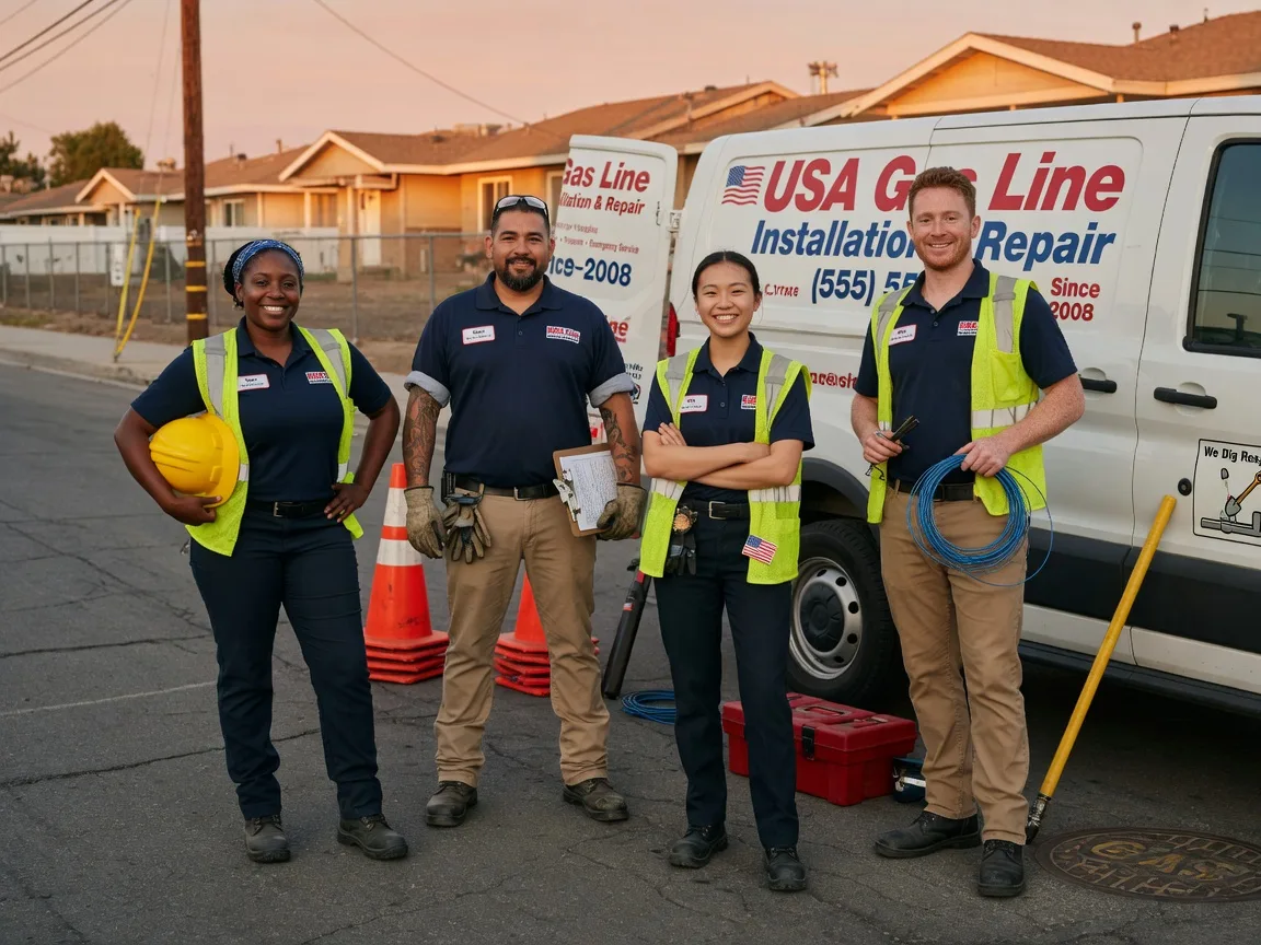 Gas Line Installation company in Denmark, IA